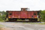 Retired NS caboose